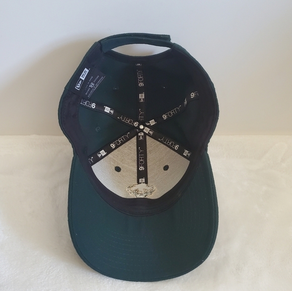 New Era 9Forty Milwaukee Bucks Basketball Green Baseball Hat Cap - Picture 10 of 12